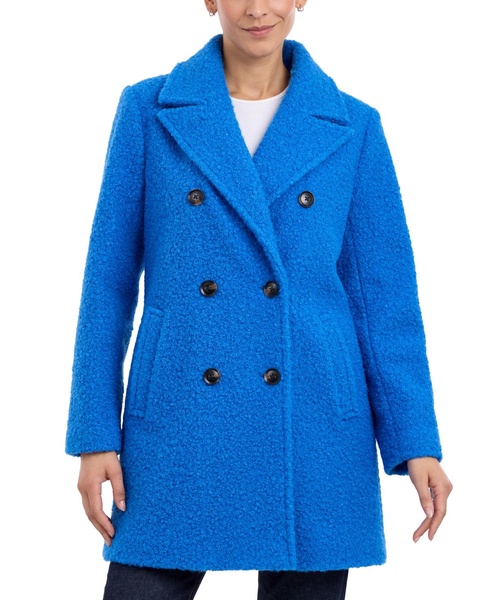 Women's Double-Breasted Bouclé Coat, Created for Macy's