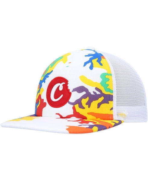 Men's White Fresh Air Trucker Snapback Hat