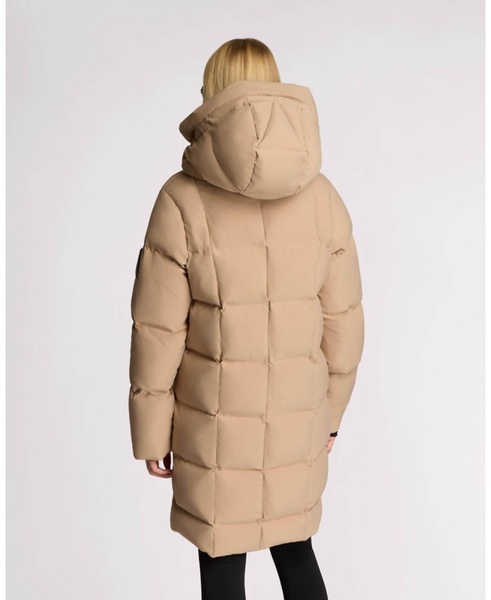 Women's Cluze Mid-Length Puffer with Square Quilting