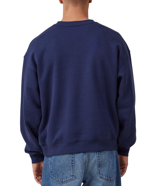 Men's Box Fit Crew Sweater