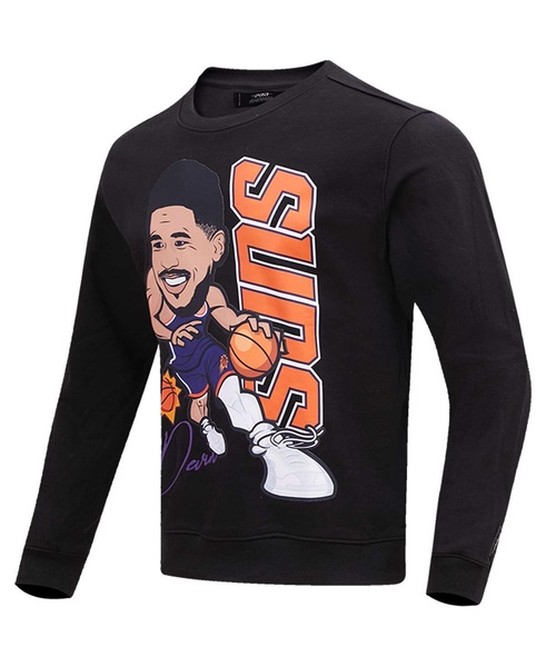 Men's Devin Booker Black Phoenix Suns Avatar Pullover Sweatshirt