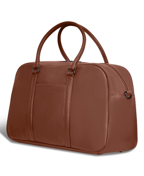 Onyx Leather Duffle Bag