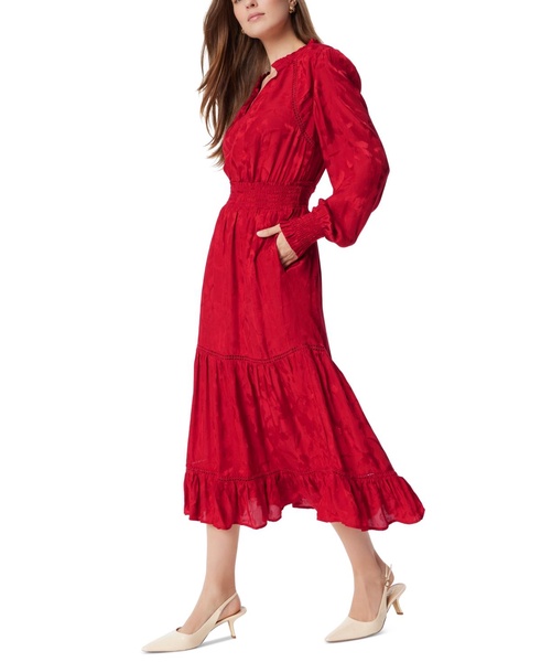 Women's Maya Smocked-Waist Tiered Maxi Dress