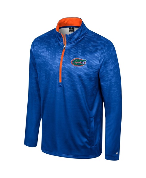 Men's Royal Florida Gators The Machine Half-Zip Jacket