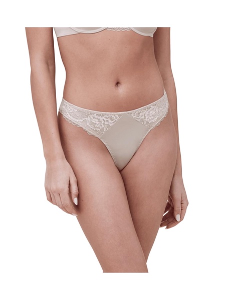 Women's Minx No-Show Comfortable Lace Thong