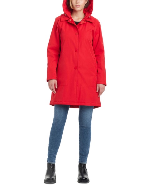 Women's Hooded A-Line Raincoat