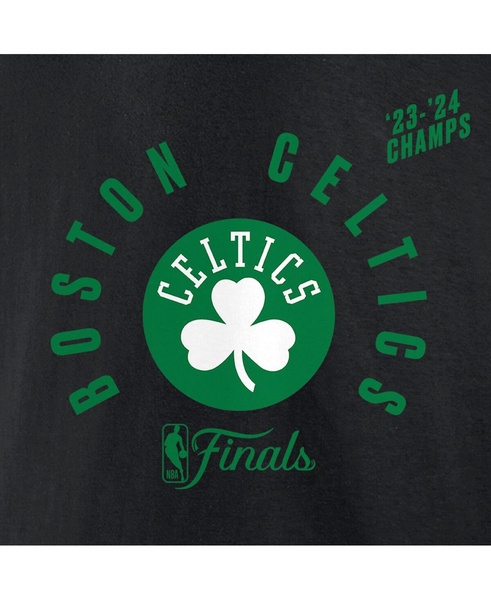 Men's Black Boston Celtics 2024 NBA Finals Champions Drive to the Hoop Long Sleeve T-Shirt