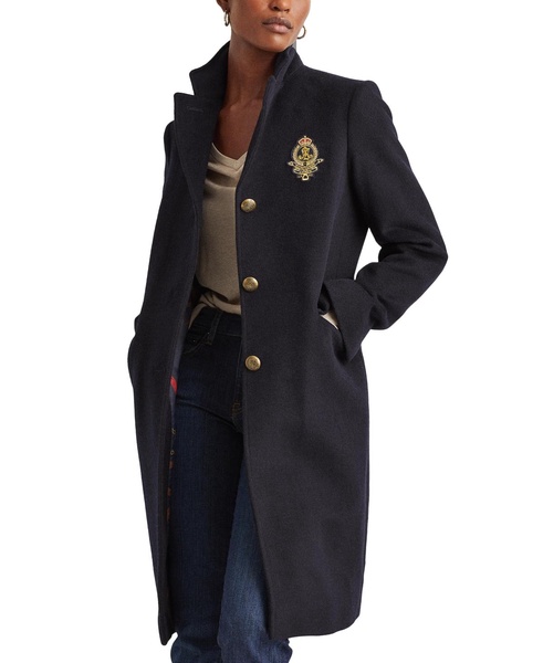 Women's Single-Breasted Peacoat