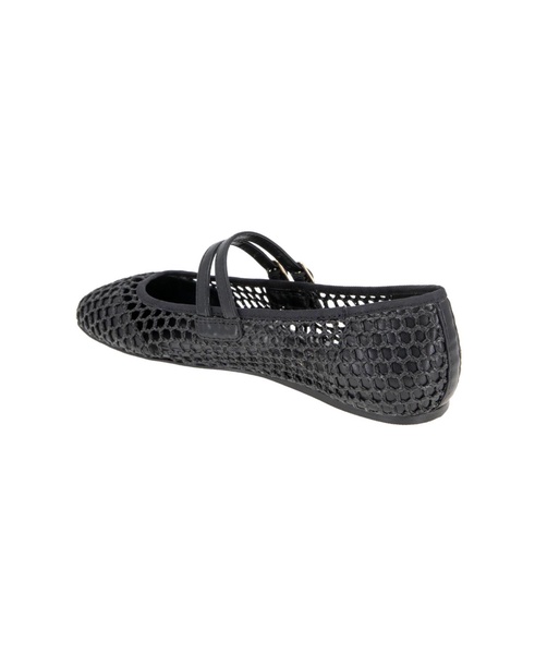 Women's Harisa Woven Square-Toe Mary Jane Ballet Flats