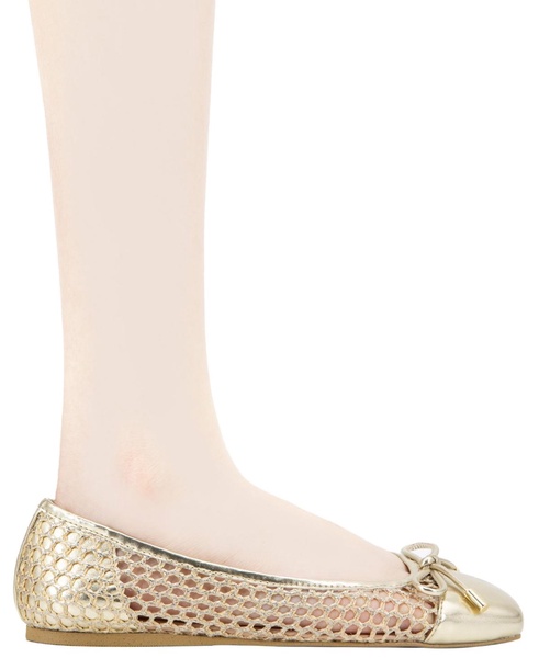 Women's Hartly Woven Raffia Square Toe Ballet Flats