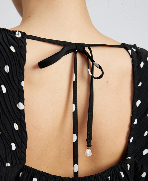 Women's Darlene Polka-Dot Swing Top