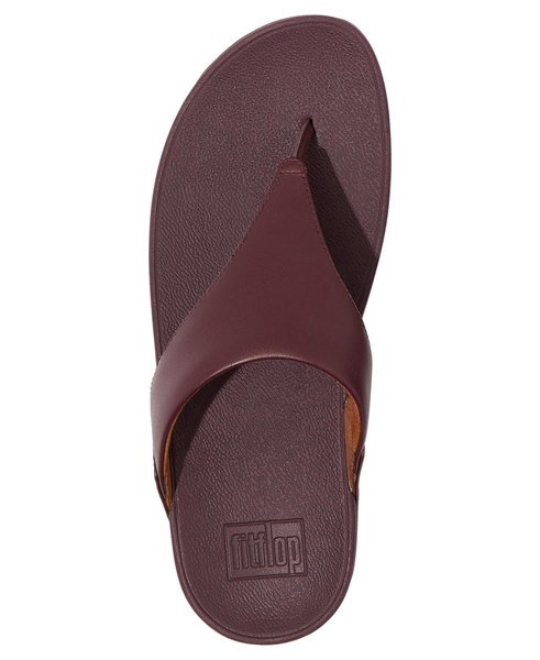 Women's Lulu Leather Toe-Post Sandals