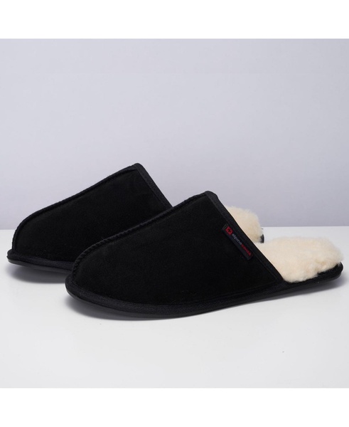 Men's Microsuede Memory Foam Scuff Slippers Comfort Slip On Shoes