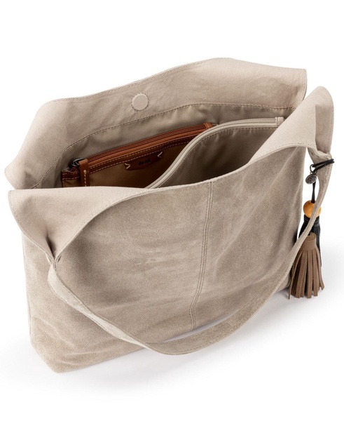 Huntley Leather Hobo Bag