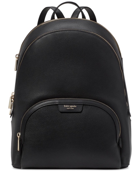 Hudson Pebbled Leather Large Backpack