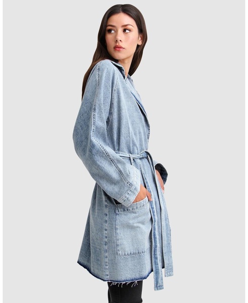 Women's Relaxed Boyfriend Denim Jacket