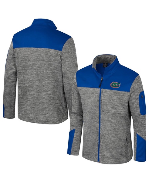 Men's Gray/Royal Florida Gators Guard Full-Zip Jacket