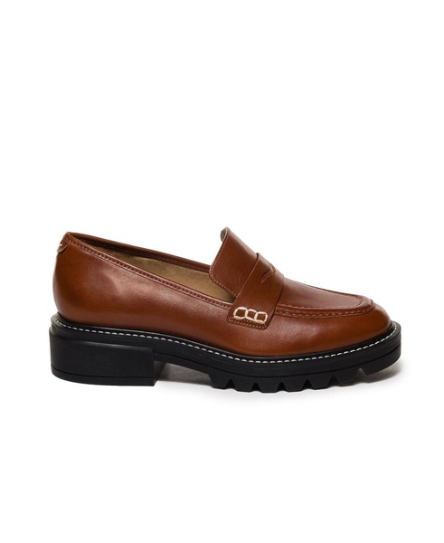 Bernardo Chandler Lug-Sole Loafer