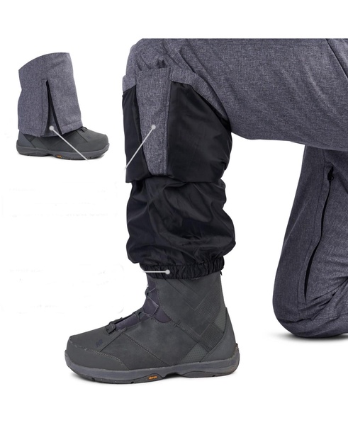 Men's Waterproof Ski Snowboarding Pants Insulated Winter Snow Pants