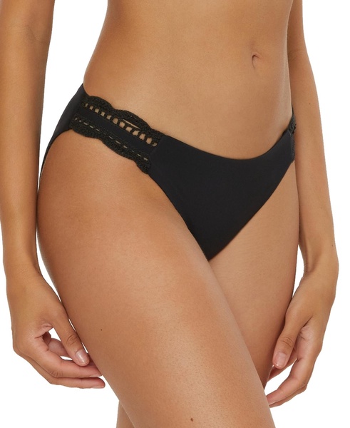 Women's Colette Crochet-Trimmed Bikini Bottoms