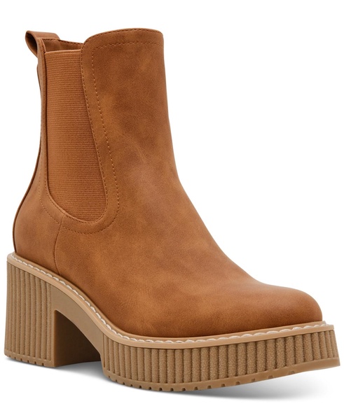 Women's Darcel Lug Sole Platform Chelsea Booties