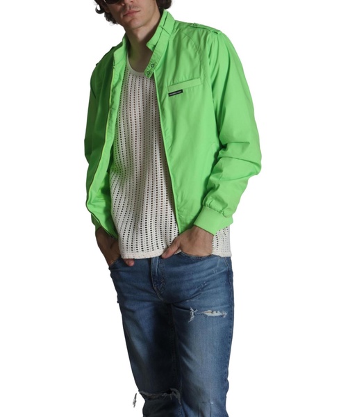 Big & Tall Classic Iconic Racer Jacket (Slim Fit)