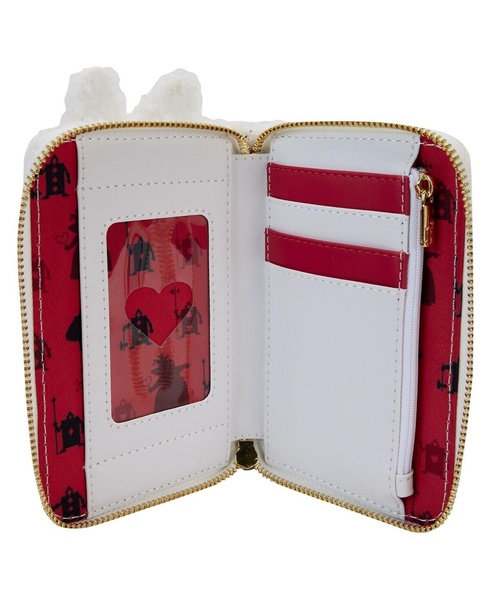 Men's and Women's Alice in Wonderland White Rabbit Cosplay Zip-Around Wallet