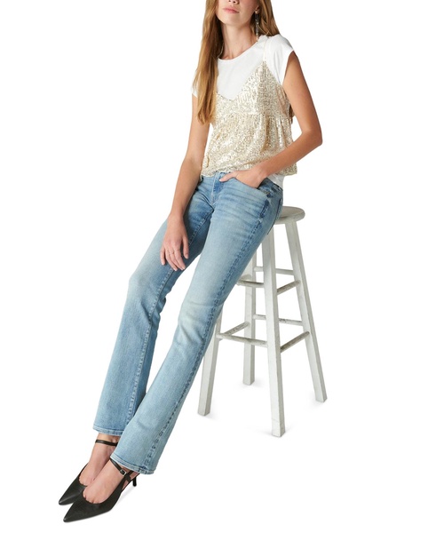 Women's Mid-Rise Sweet Bootcut Jeans