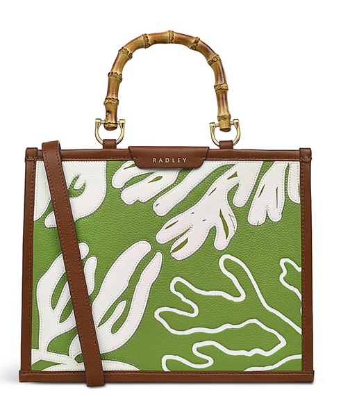 Audley Drive - Seaweed Small Open Top Handbag