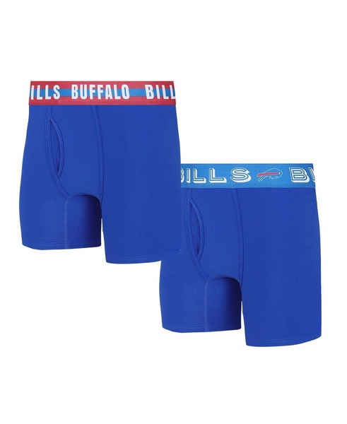 Men's Buffalo Bills Gauge Knit Boxer Brief Two-Pack