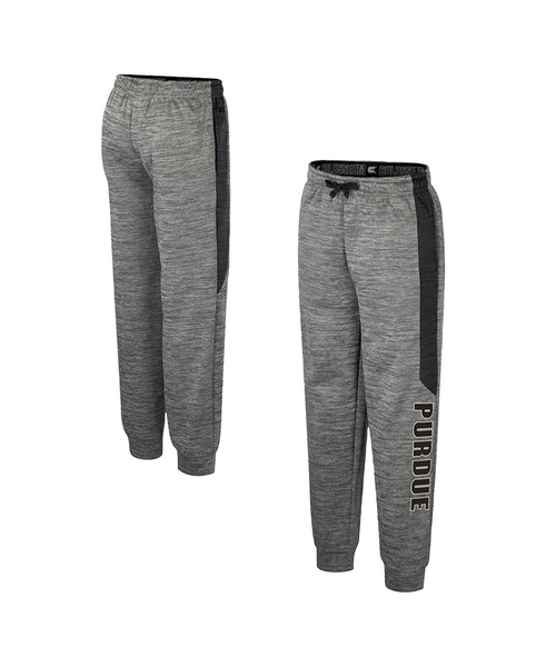 Big Boys and Girls Heather Gray Purdue Boilermakers Fleece Pants