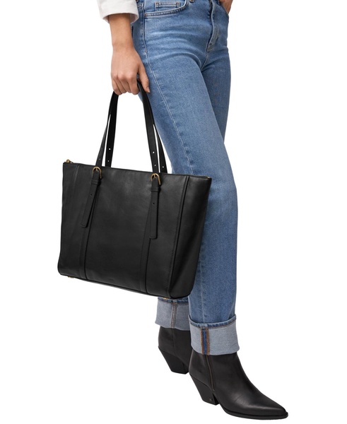 Carlie Leather Tote Bag