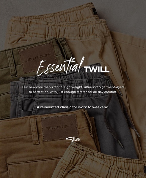 Men's Essential Twill Cargo 10" Shorts