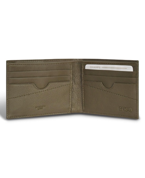 Men's Camo Collection Leather Bi-Fold Wallet