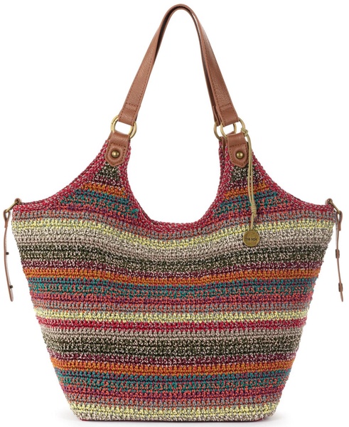 Women's Roma Crochet Shopper Bag