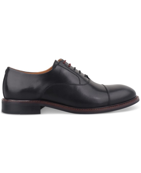 Men's Ashtonn Cap-Toe Leather Oxford Dress Shoes, Created for Macy's