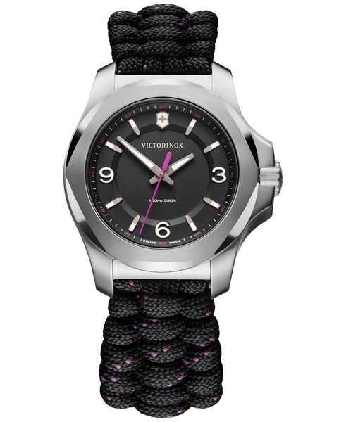 Women's I.N.O.X. V Black Paracord Strap Watch 37mm