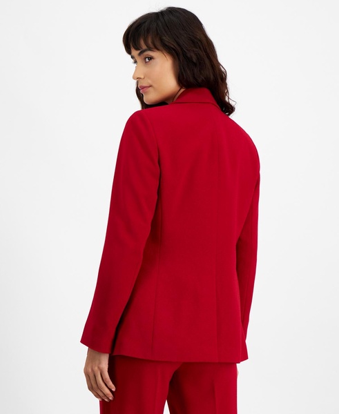 Women's Notched Collar One-Button Blazer, Created for Macy's