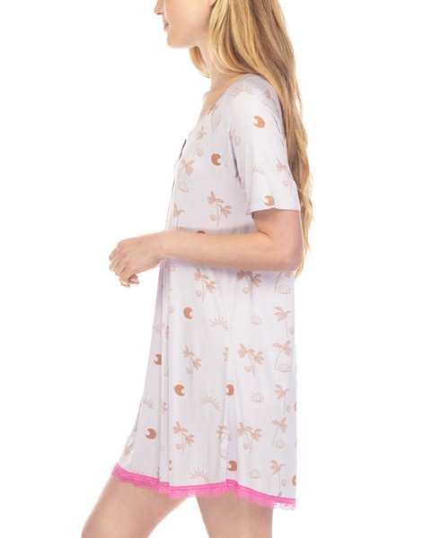 Women's Lovely Morning Gingham Sleepshirt