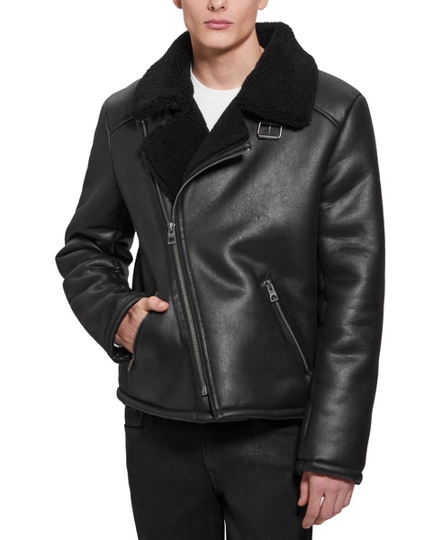 Men's Toni Asymmetrical Faux Leather Jacket