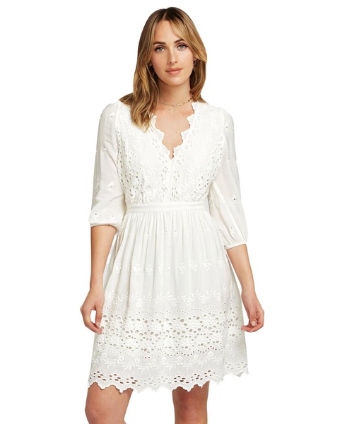 Women's Sweet Talk Eyelet Mini Dress