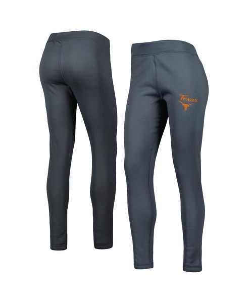 Women's Charcoal Texas Longhorns Upbeat Sherpa Leggings