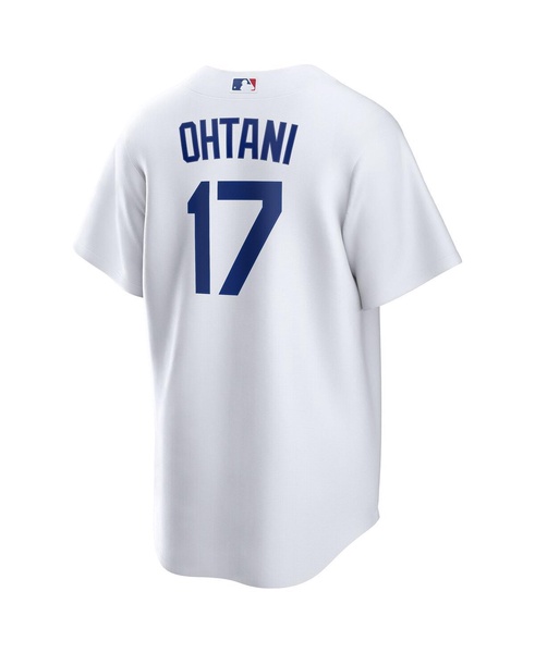 Men's Shohei Ohtani White Los Angeles Dodgers Home Replica Player Jersey