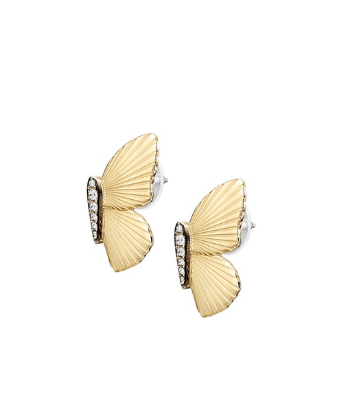 Butterfly Stainless Steel Stud Earrings