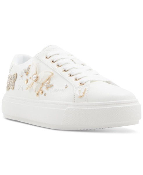 Women's Pearlwing Embellished Lace-Up Sneakers