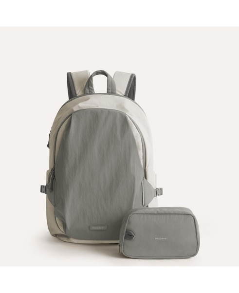 Soar 25L 180° Open Clamshell Travel Backpack Set GREY