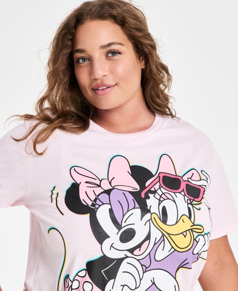 Trendy Plus Size Minnie & Daisy Graphic Print T-Shirt