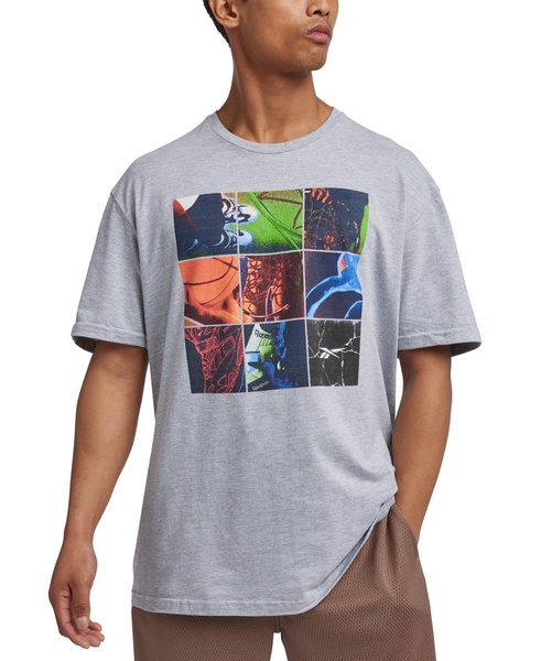 Men's Above The Rim Basketball Collage Graphic T-Shirt 