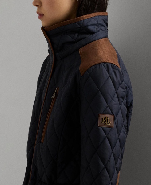 Women's Hooded Quilted Coat