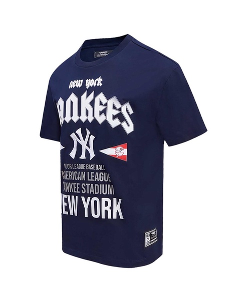 Men's Navy New York Yankees Oversized City Tour T-Shirt